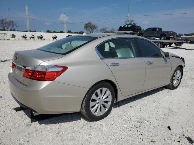 1HGCR2F83DA124535 - 2013 HONDA ACCORD EXL BEIGE photo 3