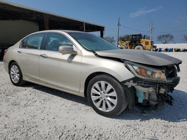 1HGCR2F83DA124535 - 2013 HONDA ACCORD EXL BEIGE photo 4