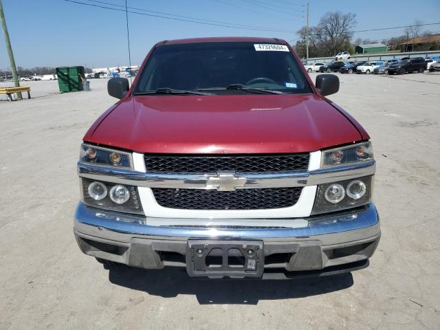 1GCCS136858161170 - 2005 CHEVROLET COLORADO RED photo 5