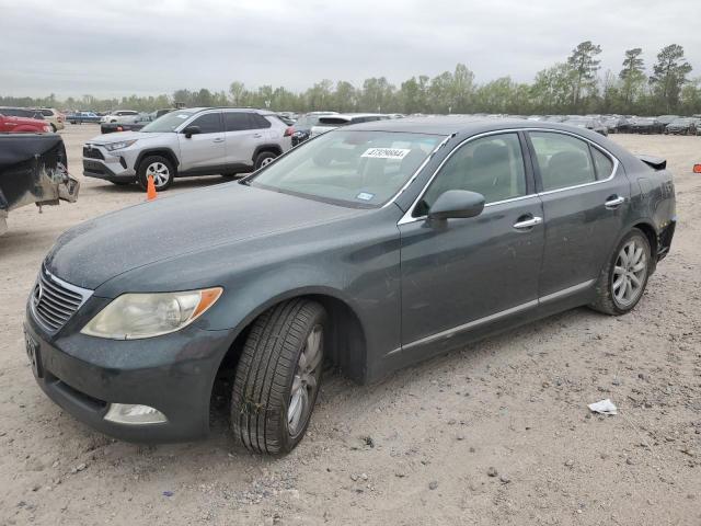 JTHBL46F285053668 - 2008 LEXUS LS 460 CHARCOAL photo 1