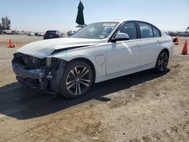 WBA8E1C52JA159600 - 2018 BMW 330E WHITE photo 1