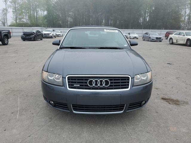 WAUET48H16K010528 - 2006 AUDI A4 S-LINE 3.0 QUATTRO GRAY photo 5