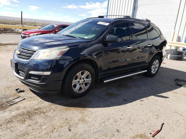 1GNKVFED5HJ185636 - 2017 CHEVROLET TRAVERSE LS BLUE photo 1