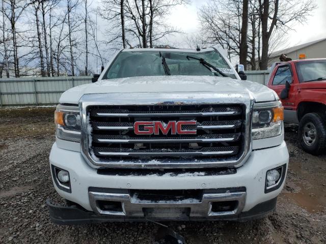 1GT12ZEG1FF645657 - 2015 GMC SIERRA K2500 SLT WHITE photo 5