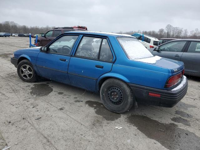 1G1JC544XN7111393 - 1992 CHEVROLET CAVALIER VL BLUE photo 2