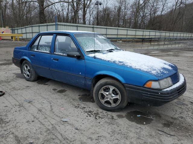 1G1JC544XN7111393 - 1992 CHEVROLET CAVALIER VL BLUE photo 4