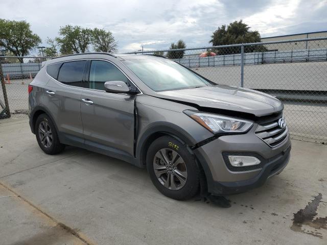 5XYZU3LB4FG237829 - 2015 HYUNDAI SANTA FE S BROWN photo 4