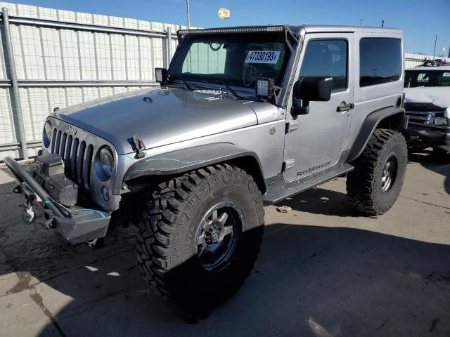 1C4AJWAG6EL208728 - 2014 JEEP WRANGLER SPORT GRAY photo 1