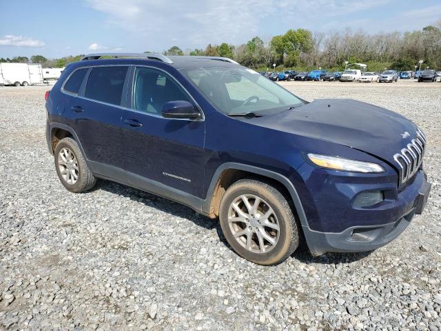 1C4PJLCS0EW179137 - 2014 JEEP CHEROKEE LATITUDE BLUE photo 4