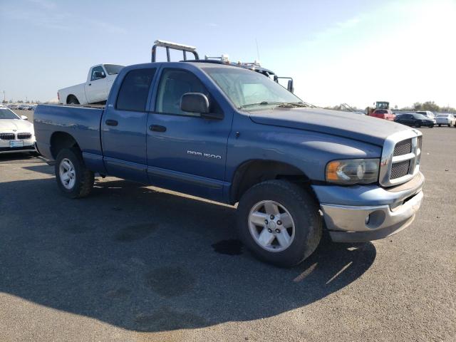 1D7HA18N82S573988 - 2002 DODGE RAM PICKUP BLUE photo 4