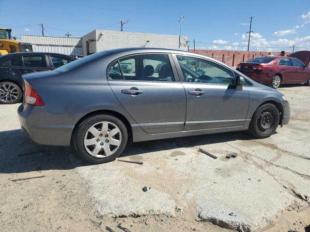 19XFA1F52AE038466 - 2010 HONDA CIVIC LX GRAY photo 3