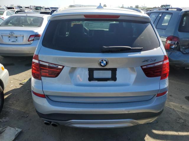 5UXWX9C51G0D64103 - 2016 BMW X3 XDRIVE28I SILVER photo 6