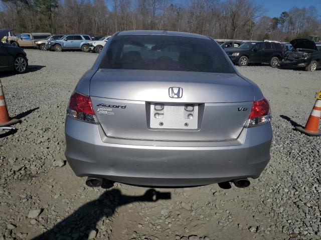 5KBCP36829B501494 - 2009 HONDA ACCORD EXL SILVER photo 6