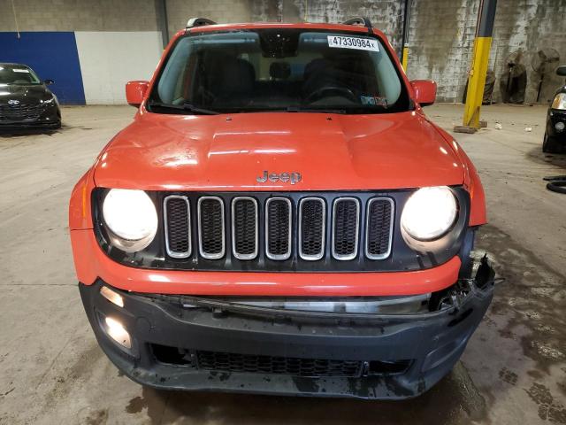 ZACCJBBT5GPE29748 - 2016 JEEP RENEGADE LATITUDE ORANGE photo 5