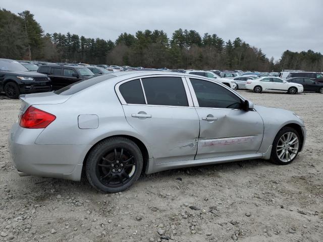 JNKBV61F38M261061 - 2008 INFINITI G35 SILVER photo 3