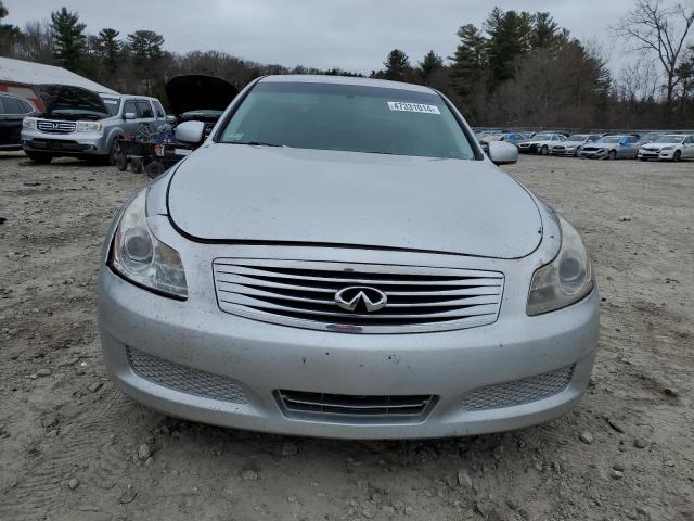 JNKBV61F38M261061 - 2008 INFINITI G35 SILVER photo 5