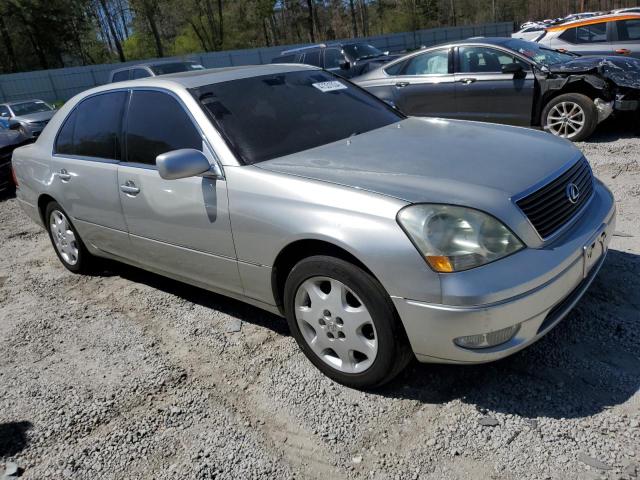 JTHBN30FX30098828 - 2003 LEXUS LS 430 SILVER photo 4