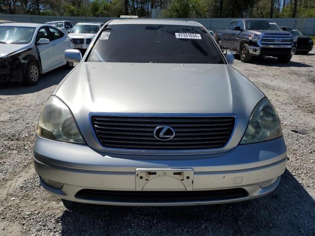 JTHBN30FX30098828 - 2003 LEXUS LS 430 SILVER photo 5