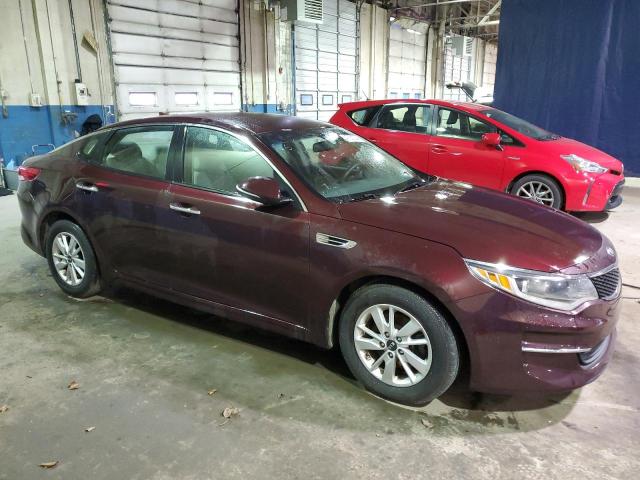 5XXGT4L37GG025117 - 2016 KIA OPTIMA LX BURGUNDY photo 4