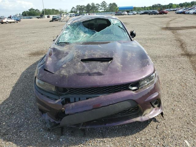 2C3CDXGJ7NH217142 - 2022 DODGE CHARGER SCAT PACK PURPLE photo 5