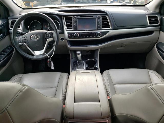 5TDKKRFH4FS044139 - 2015 TOYOTA HIGHLANDER XLE WHITE photo 8