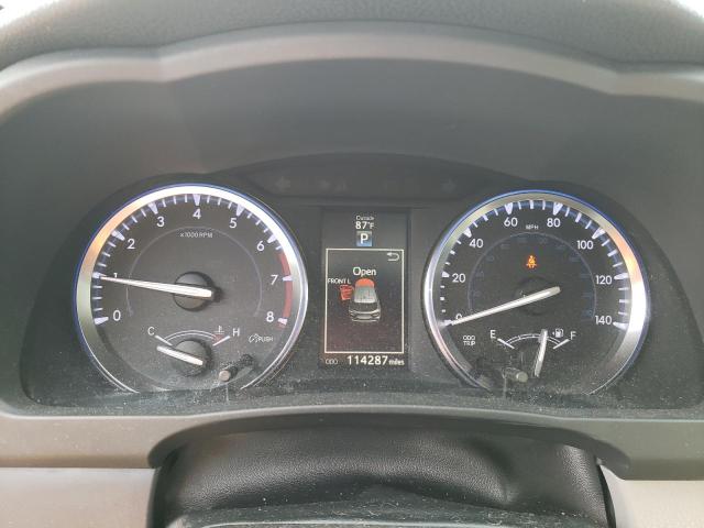 5TDKKRFH4FS044139 - 2015 TOYOTA HIGHLANDER XLE WHITE photo 9