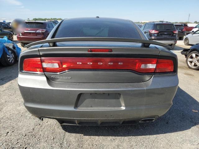 2C3CDXHG3CH164813 - 2012 DODGE CHARGER SXT GRAY photo 6