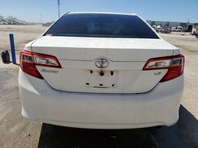 4T1BF1FK6CU591210 - 2012 TOYOTA CAMRY BASE WHITE photo 6