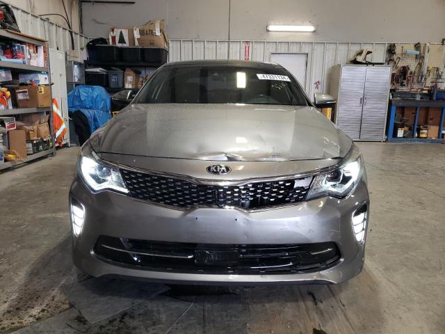 5XXGV4L25JG226944 - 2018 KIA OPTIMA SXL GRAY photo 5