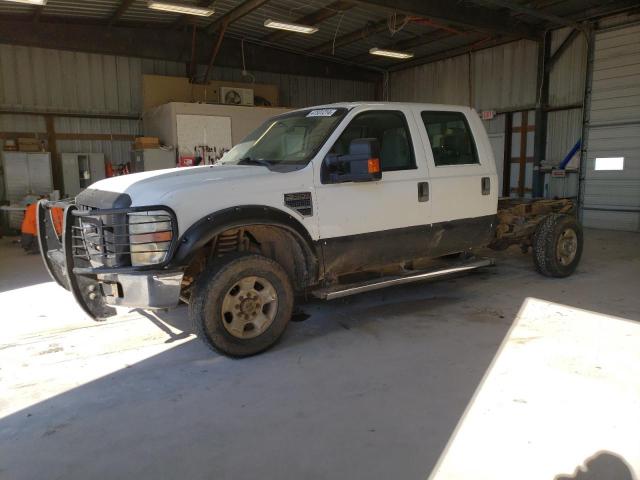 1FTSW31578EE34983 - 2008 FORD F350 SRW SUPER DUTY WHITE photo 1