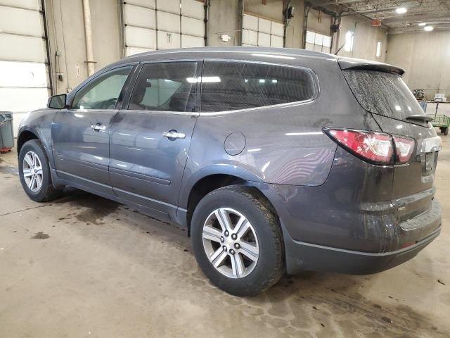 1GNKVHKD5FJ353577 - 2015 CHEVROLET TRAVERSE LT BLACK photo 2