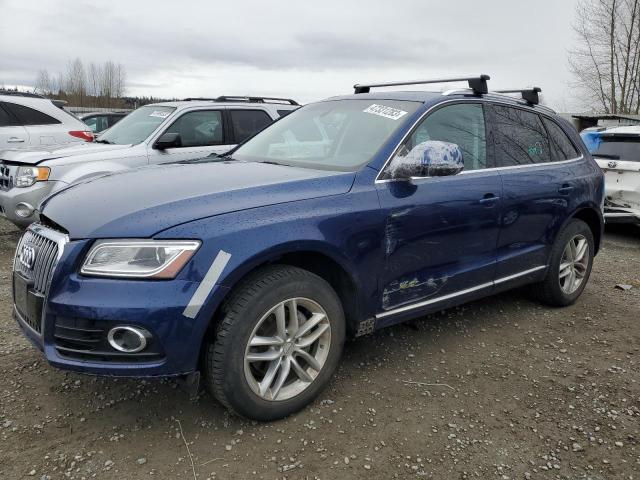 WA1LFAFP5EA020858 - 2014 AUDI Q5 PREMIUM PLUS BLUE photo 1