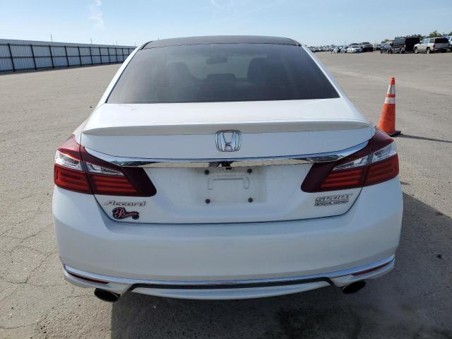 1HGCR2F12HA197985 - 2017 HONDA ACCORD SPORT SPECIAL EDITION WHITE photo 6