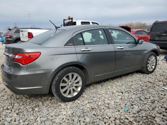 1C3CCBCG4DN555684 - 2013 CHRYSLER 200 LIMITED GRAY photo 3