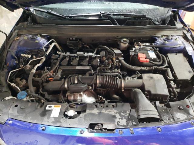 1HGCV1F36KA093059 - 2019 HONDA ACCORD SPORT BLUE photo 11