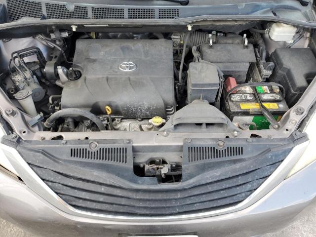 5TDKK3DC2BS173916 - 2011 TOYOTA SIENNA LE GRAY photo 12