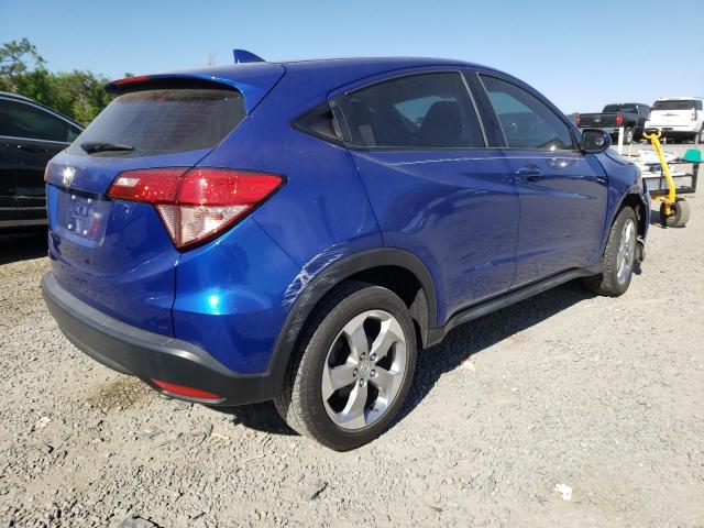 3CZRU5H36JM713064 - 2018 HONDA HR-V LX BLUE photo 3