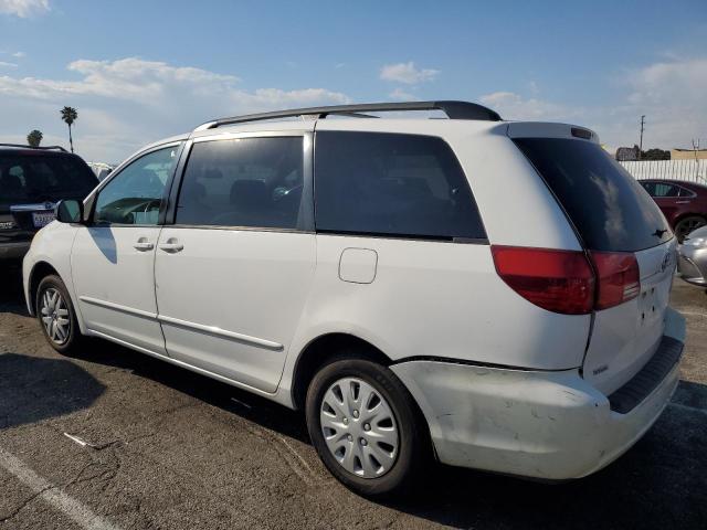 5TDZA23C55S293968 - 2005 TOYOTA SIENNA CE WHITE photo 2