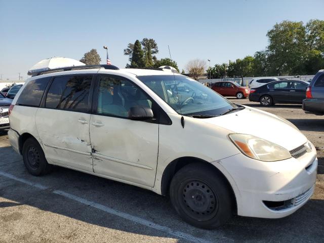 5TDZA23C55S293968 - 2005 TOYOTA SIENNA CE WHITE photo 4