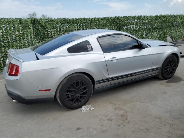 1ZVBP8AM3C5269070 - 2012 FORD MUSTANG SILVER photo 3