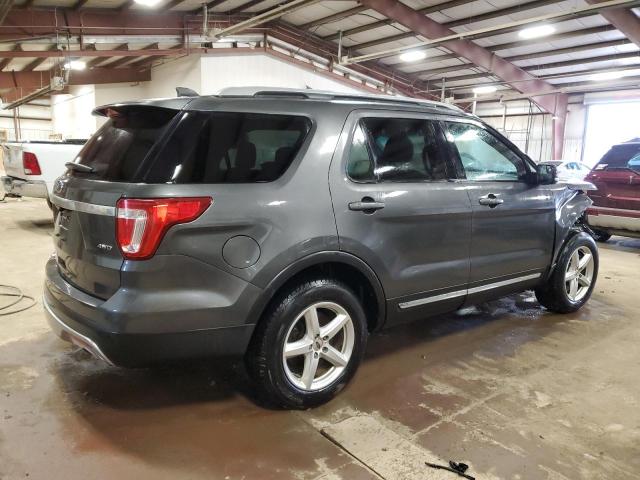 1FM5K8D84HGB00342 - 2017 FORD EXPLORER XLT CHARCOAL photo 3