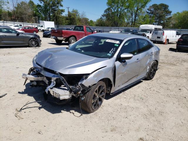 SHHFK7G43JU236603 - 2018 HONDA CIVIC SPORT 银色 照片 1