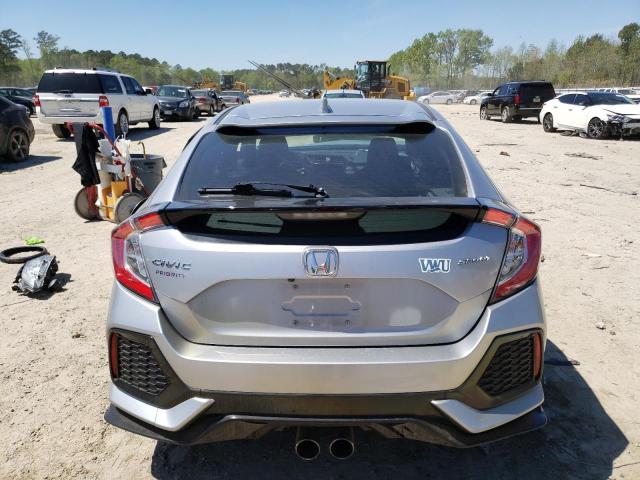 SHHFK7G43JU236603 - 2018 HONDA CIVIC SPORT 银色 照片 6