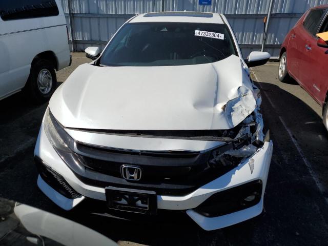 SHHFK7H92HU423576 - 2017 HONDA CIVIC SPORT TOURING WHITE photo 5