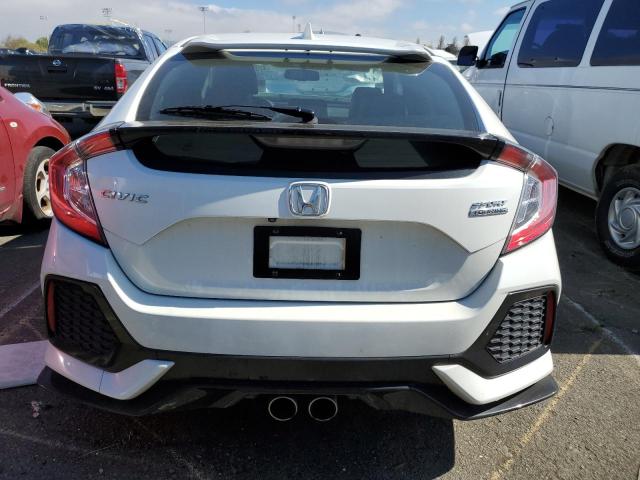 SHHFK7H92HU423576 - 2017 HONDA CIVIC SPORT TOURING WHITE photo 6