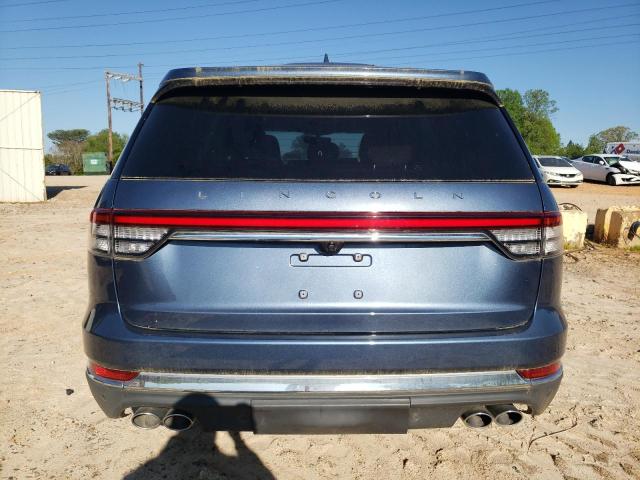 5LM5J7XCXLGL17977 - 2020 LINCOLN AVIATOR RESERVE BLUE photo 6