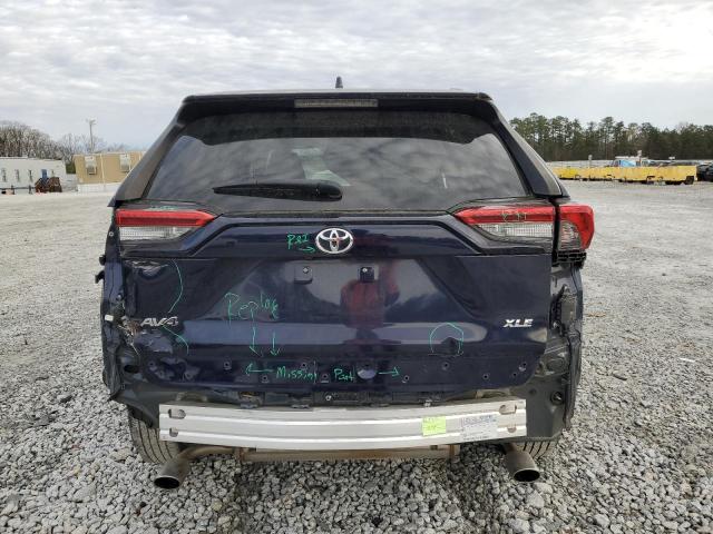 2T3W1RFV8MC089902 - 2021 TOYOTA RAV4 XLE BLUE photo 6