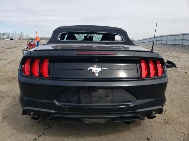 1FATP8UH0J5183563 - 2018 FORD MUSTANG BLACK photo 6