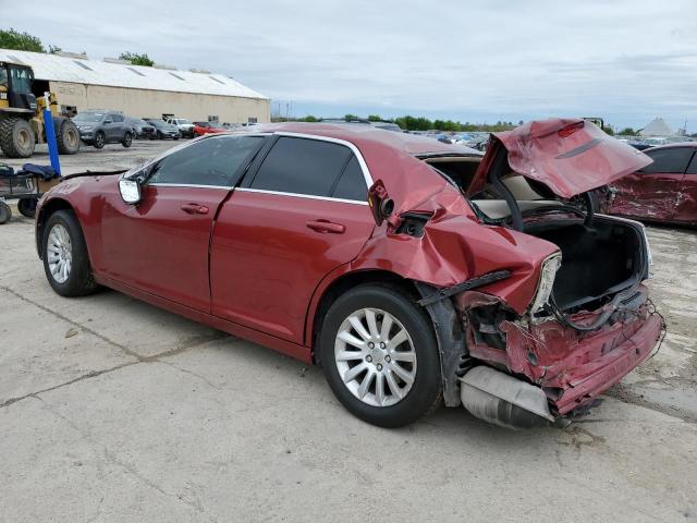 2C3CCAAGXEH297114 - 2014 CHRYSLER 300 MAROON photo 2