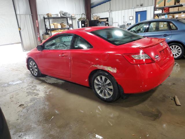 2HGFG12919H522878 - 2009 HONDA CIVIC EXL RED photo 2